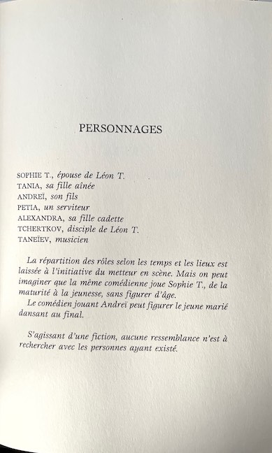 Liste des personnages Résistance